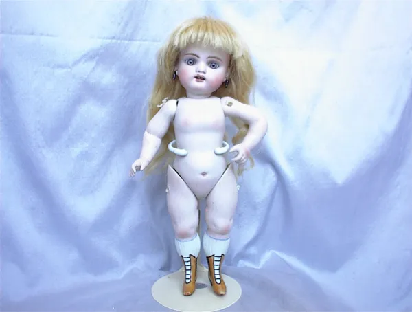 Kestner All Bisque Wrestler